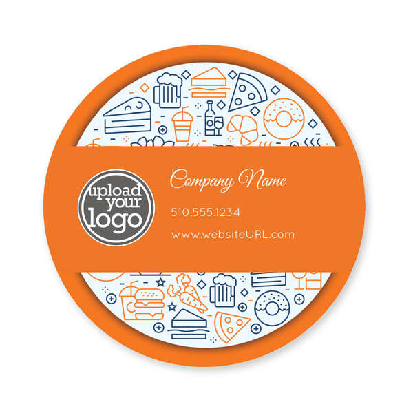 Victorian Kitchen Sticker 3x3 Circle | Deluxe