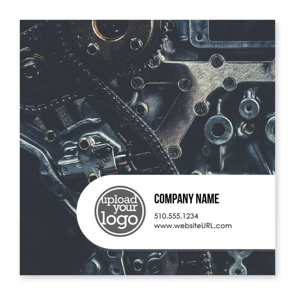 Order Custom Auto Repair Sticker 4x4 Square Online