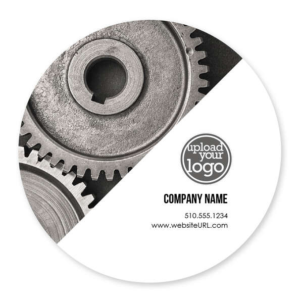 Auto Repair Sticker 4x4 Circle | Deluxe