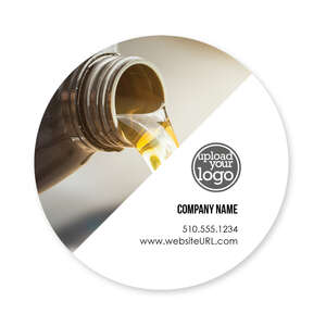 Custom Stickers - Auto Repair Sticker 3x3 Circle