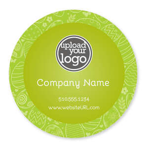 Custom Stickers - Easter Eggs Sticker 4x4 Circle