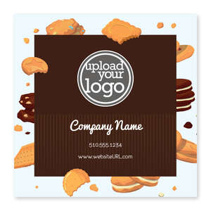 Custom Stickers - Cookies Sticker 4x4 Square