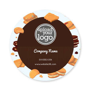 Custom Stickers - Cookies Sticker 3x3 Circle