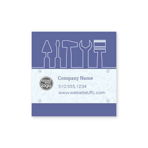 Custom Stickers - Remodelling Sticker 2x2 Square