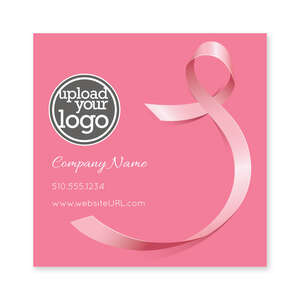 Custom Stickers - Breast Cancer Sticker 3x3 Square
