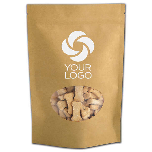 kraft stand up zipper pouch bags