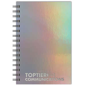 Journals and Day Planners - Holographic Rainbow SeminarPad - 5.5 x 8.5, 100 Pages