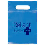 Die Cut Handle Bag 7x10½ Blue, Bright