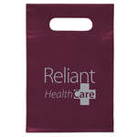 Die Cut Handle Bag 7x10½ Burgundy