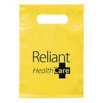 Die Cut Handle Bag 7x10½ Yellow (PMS-Yellow C)