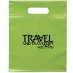 Die Cut Handle Bag 9½ x 12 Green, Lime