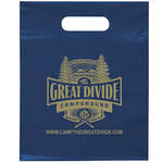 Die Cut Handle Bag 9½ x 12 Blue, Navy
