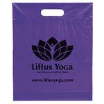 Die Cut Handle Bag 12x15x3 Grape
