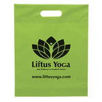 Die Cut Handle Bag 12x15x3 Green, Lime