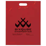 Die Cut Handle Bag 15x19x3 Red