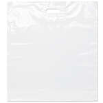 White Die Cut Handle Bag 22x24x5 White