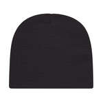 Cap America Knit Beanie Black