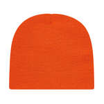 Cap America Knit Beanie Orange