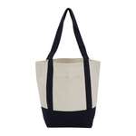 Mini 8oz Cotton Canvas Tote Black
