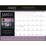 Motivations Desk Pad Calendar Black