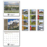 White America the Beautiful with Recipes Calendar - 2026 White