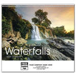 Waterfalls Calendar - 2025 White