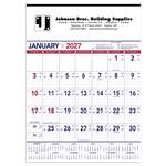 Patriotic Contractor Memo 13-Sheet Calendar White