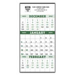 3-Month Planner (12 Sheet) Calendar - 2026 White