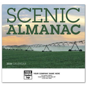 Promotional Products - Scenic Almanac Calendar - 2026