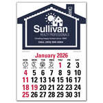 Press-N-Stick Standard Calendar Blue, Navy
