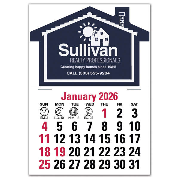 Custom Press-N-Stick Standard Calendar | Deluxe.com