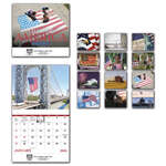 Celebrate America Calendar, Stapled White