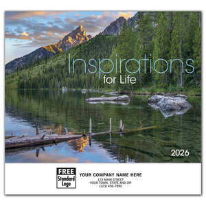 Office Gifts - Inspirations for Life Calendar, Stapled