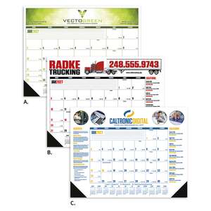Desk Pad Calendars - Multi-Color Desk Pad Calendar