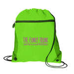 Mesh Pocket Drawcord Green, Lime