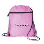 Mesh Pocket Drawcord Pink