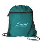 Mesh Pocket Drawcord Teal