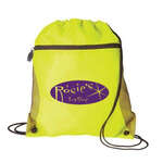 Mesh Pocket Drawcord Yellow, Neon