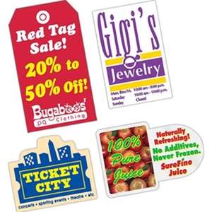 Buttons, Stickers and Patches - Roll Labels - Rectangular, 1-1/2 X  2