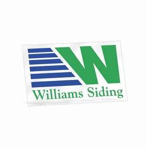 Custom Promotional 74 to 93 Sq In Ultra Removable Clear Polyester Decal