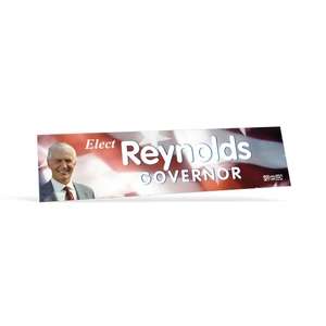 Buttons, Stickers and Patches - Zip-Strip Full Color Removable Bumper Sticker - 3 x 11-1/2